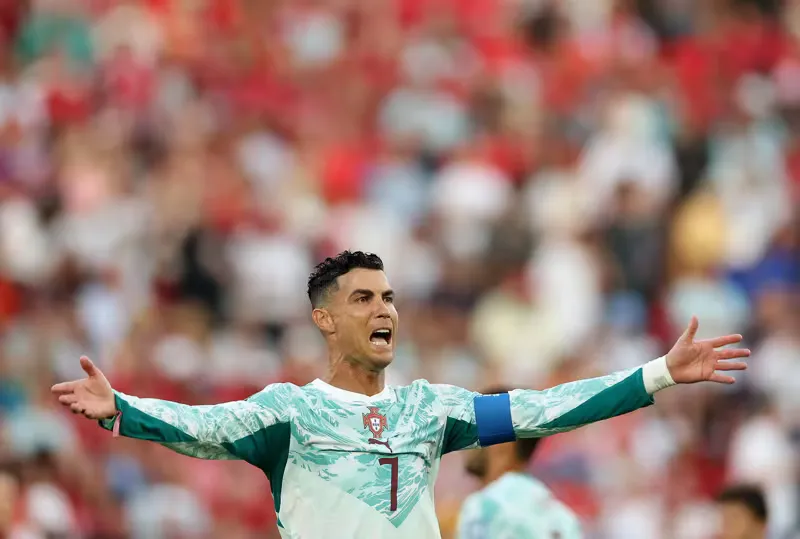 Cristiano Ronaldo comemora vitória contra Croácia pela Copa do Mundo 2026